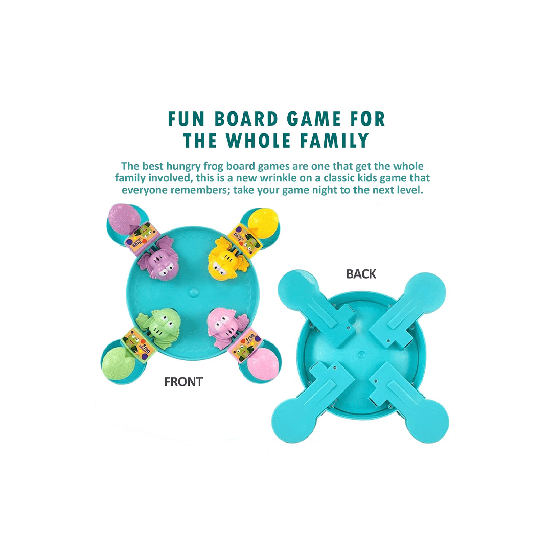 Baan Toys Toys Baan Toys Hungry Frog - Fun Frog Eating Beans Games Toys for Kids (4 Years+)