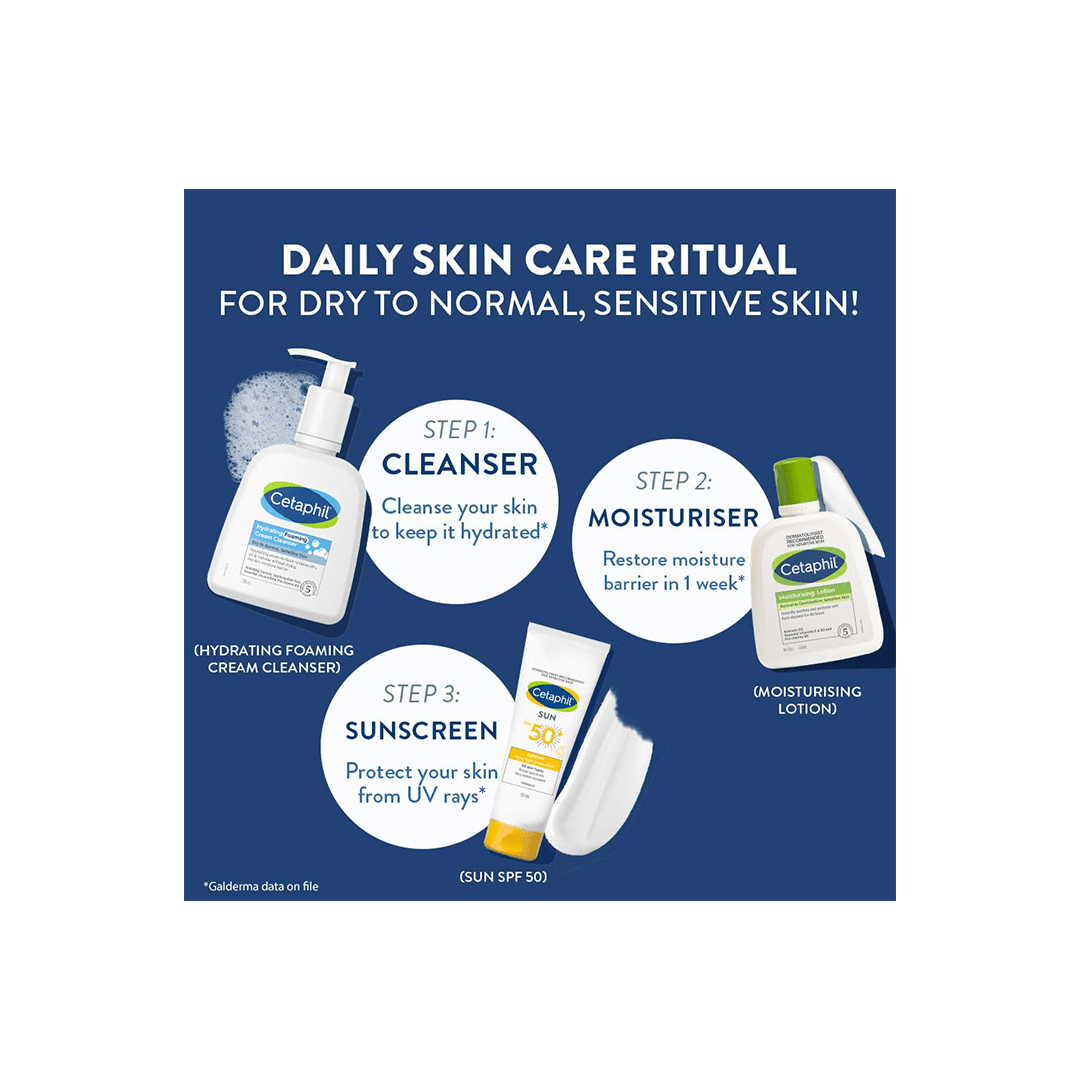 Cetaphil Personal Care Cetaphil Hydrating Foaming Face Wash, Cream to Foam Cleanser 236ml