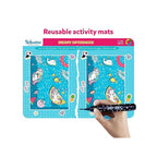Reusable unicorn writing activity kit for preschool kids.