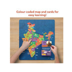 India map puzzle educational toy for kids