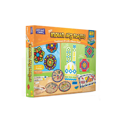 Imagimake Visual Artwork Imagimake Learn Indian Art Forms-Arts and Craft DIY Kit For Kids