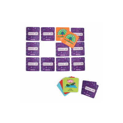 Shumee Toys Shumee Indiascape Learning Set - Memory Cards, Activity Book, and Puzzle (5 Years+)