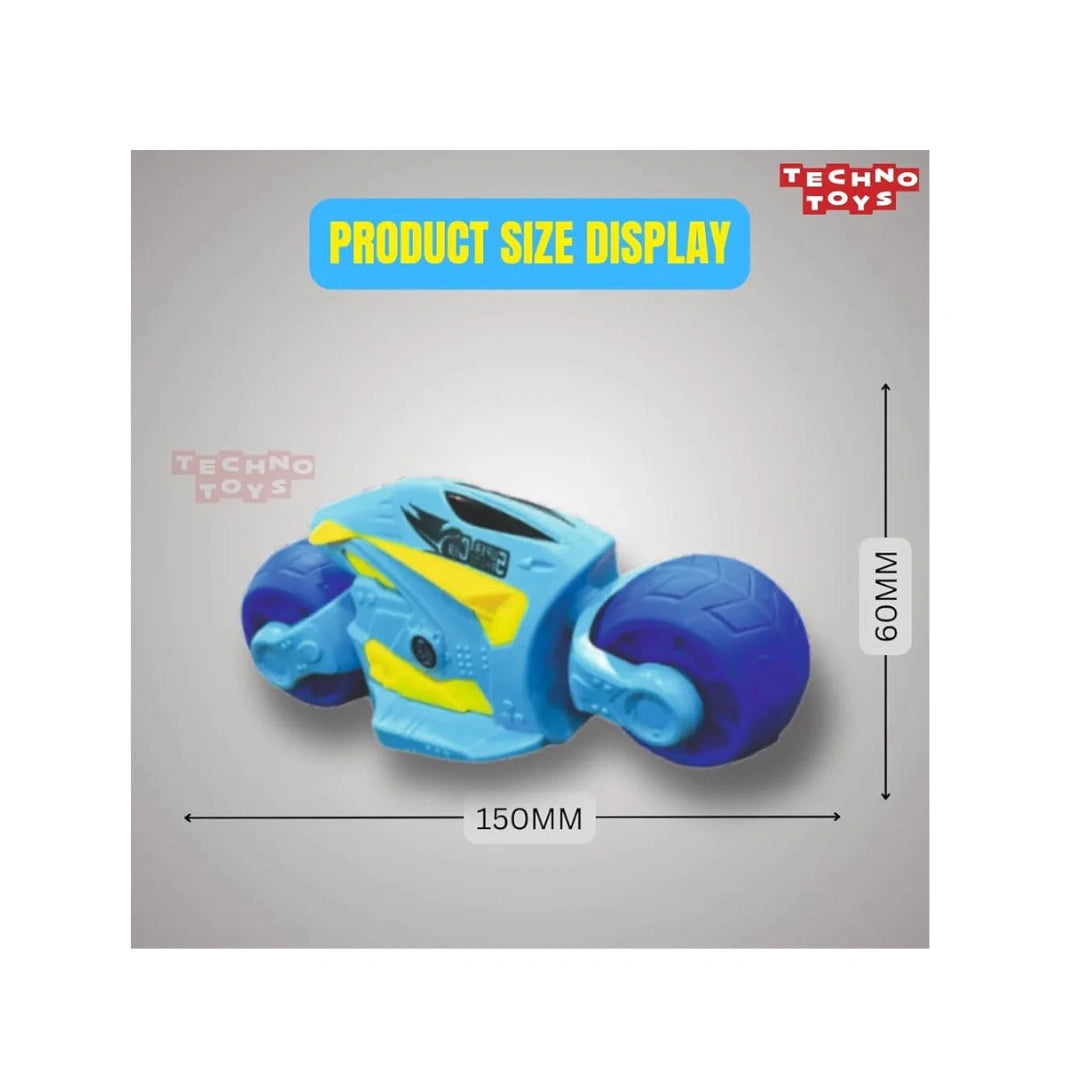 Sporty friction powered superbike toy for kids