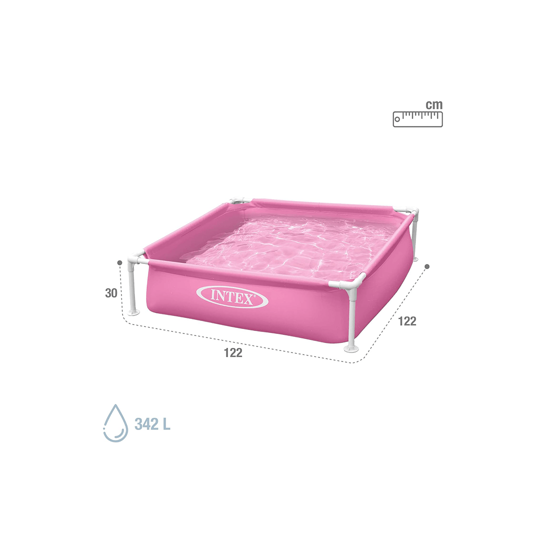 Intex Baby Care Intex Inflatable Mini Frame, Outdoor Children Swimming Pool For Kids (2 Years+)