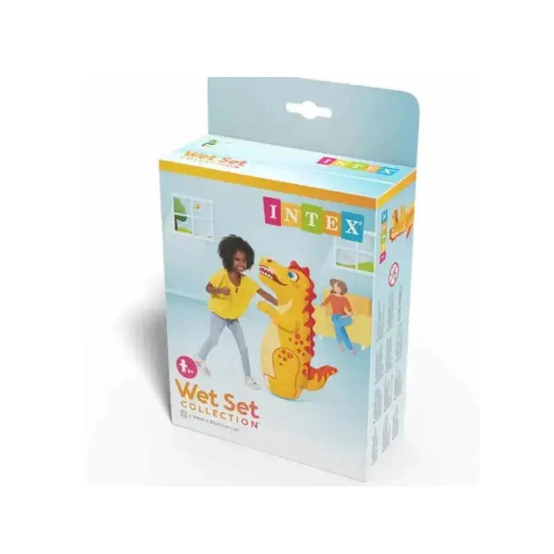 Intex Hit Me 3D Inflatable Dinosaur Bop Bag for Kids,