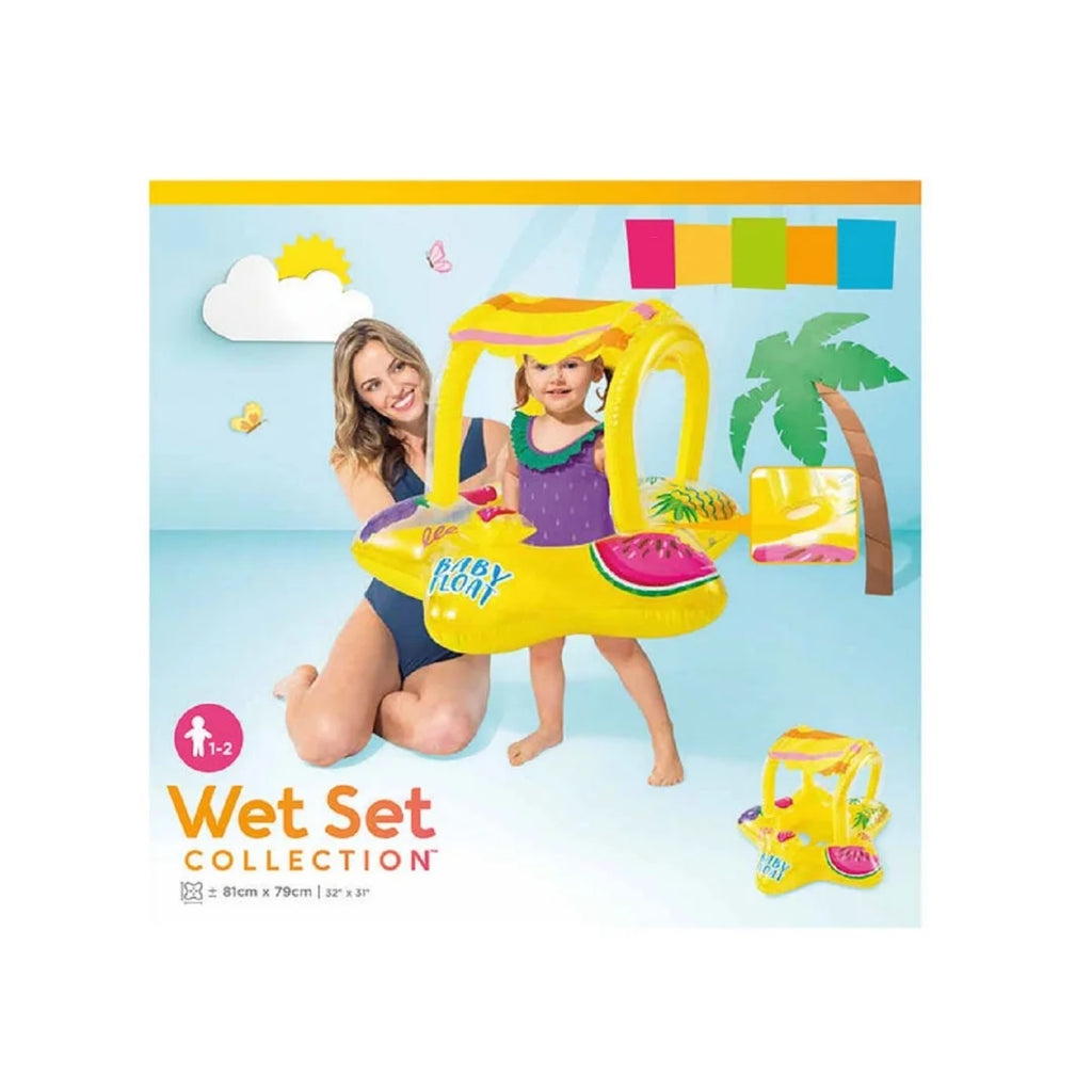 Intex Inflatable Kiddie Float with Sunshade,