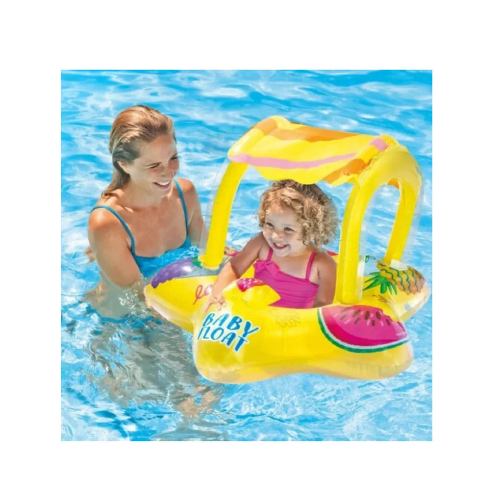 Intex Inflatable Kiddie Float with Sunshade