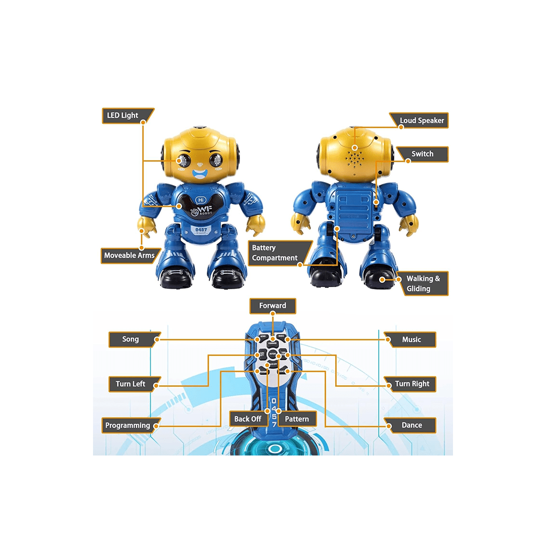 Baan Toys Toys Baan Toys Remote Control Dancing Smart Intelligent Robot For Kids (3 Years+)