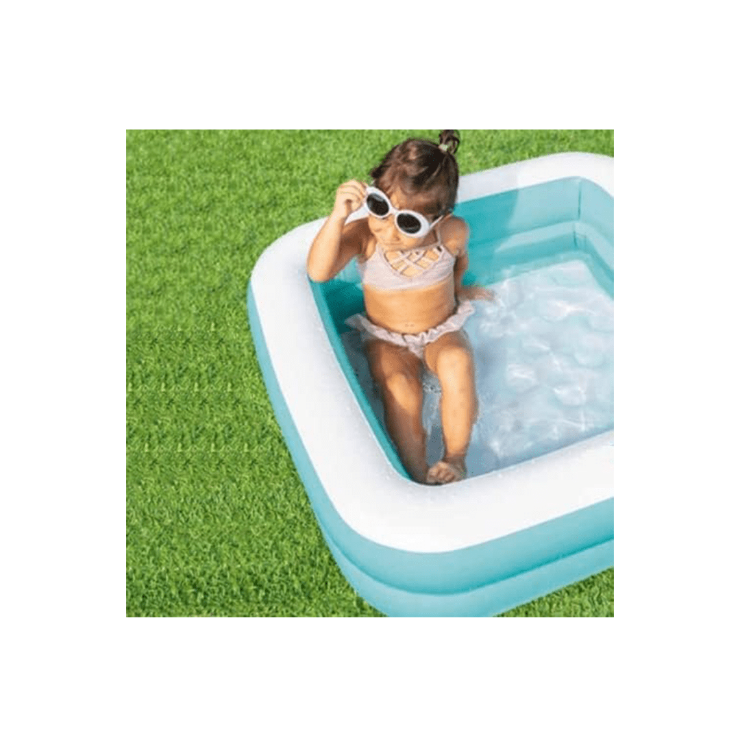 Index Baby Care Intex Square Inflatable Kids Play Pools, Kids Swimming Pool, Bath tub, Water Pool for Kids