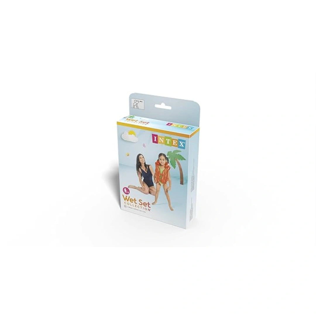 Intex Deluxe Swim Vest for Kids,Inflatable PVC Swimming Jacket