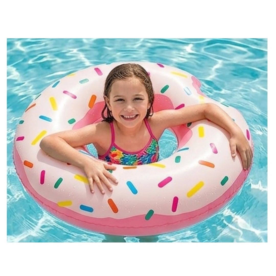 Intex Inflatable Swim Ring Tube,Durable PVC Pool Float