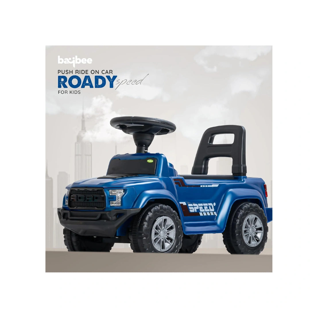 Kids jeep style ride-on push car