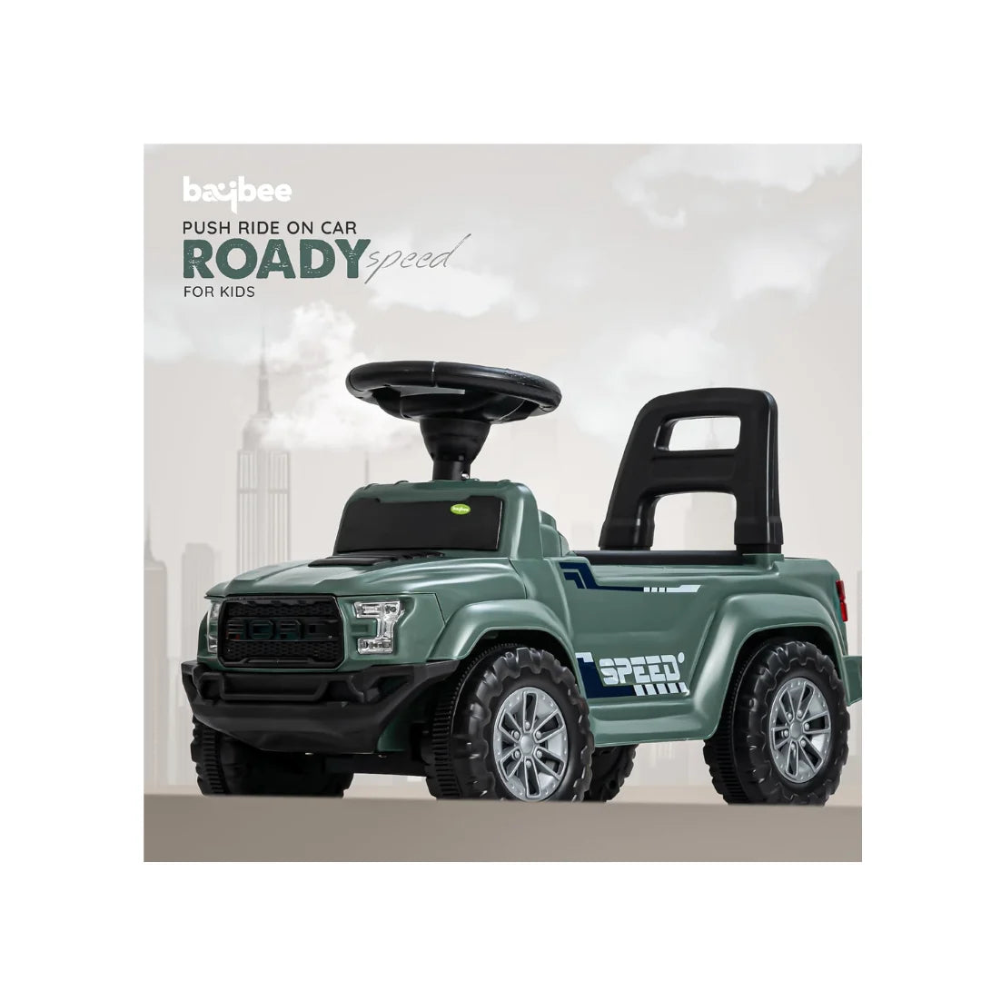Kids jeep style ride-on push car