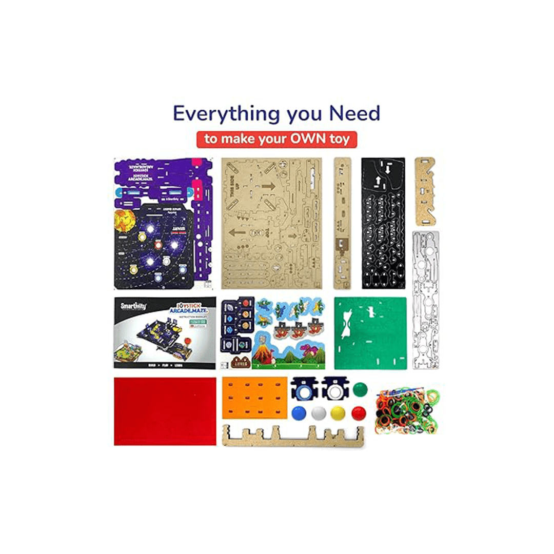 Smartivity Toys Smartivity Joystick Arcade Maze | DIY STEM Construction Toy( 6 Years+)