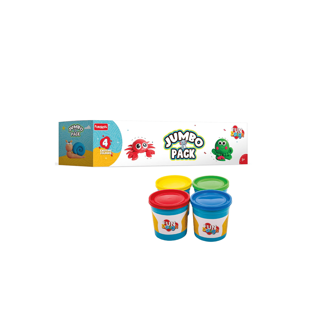 Funskool Craft Kit Funskool Fun Dough Jumbo Pack (3 Years+)