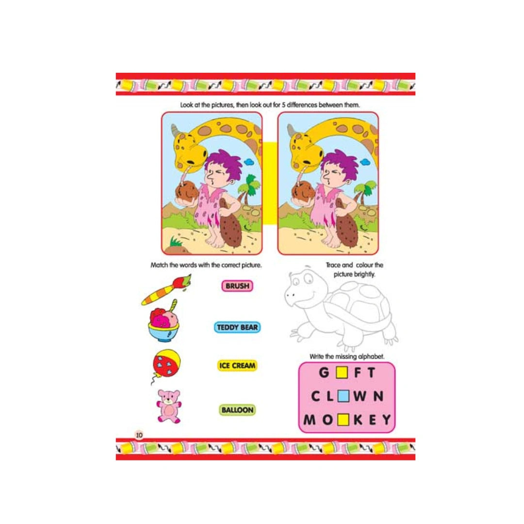Jumbo activity book for kids