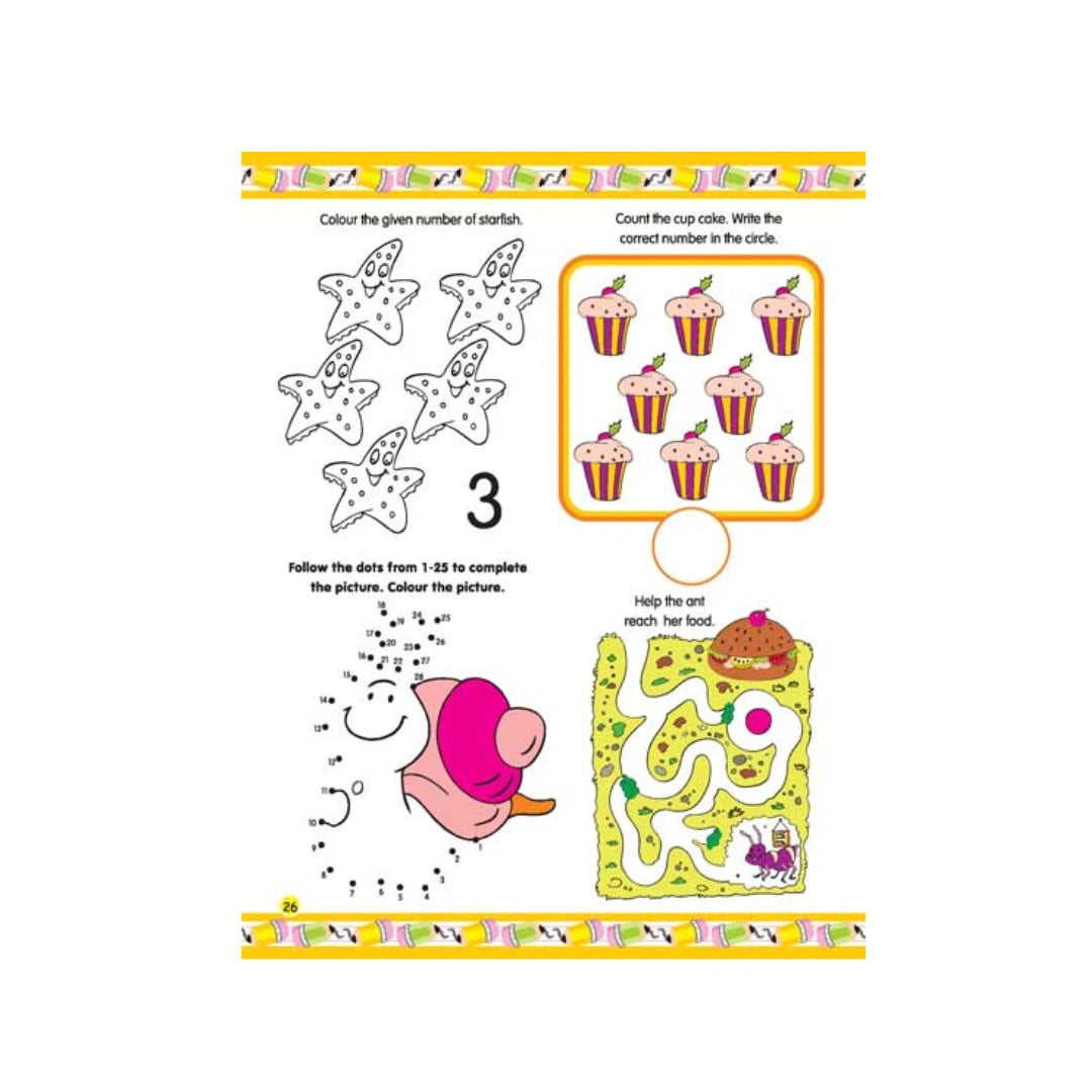 Jumbo activity book for kids