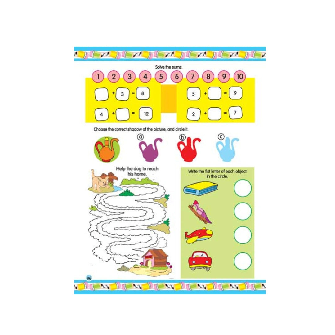 Jumbo activity book for kids