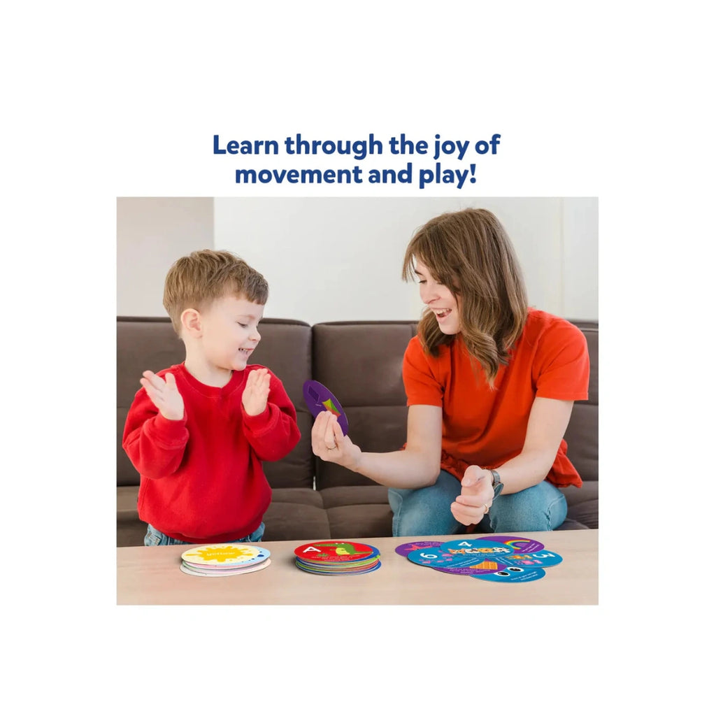 Interactive learning flash cards