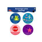 Interactive learning flash cards
