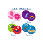 Interactive learning flash cards
