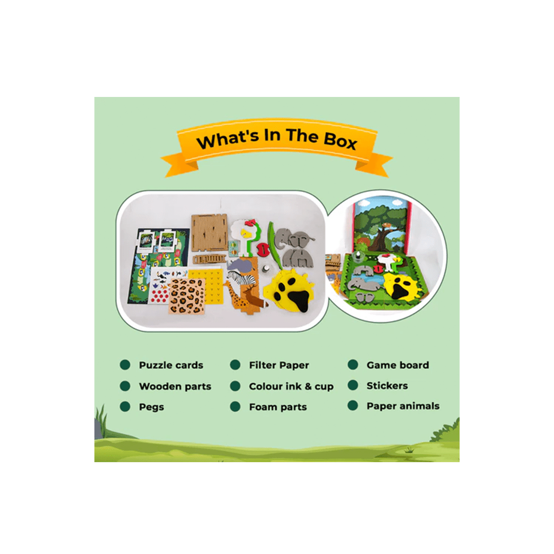 Smartivity Toys Smartivity Jungle Explorer | DIY Activity Kit (3 Years+)