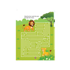 Jungle themed kids activity book