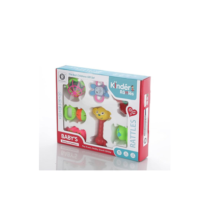 KINDER RATTLES BOX 8PCS