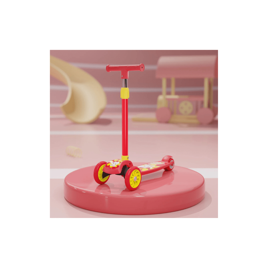 Baybee Toys Baybee Kick Scooter With Led Lights Wheels For Kids