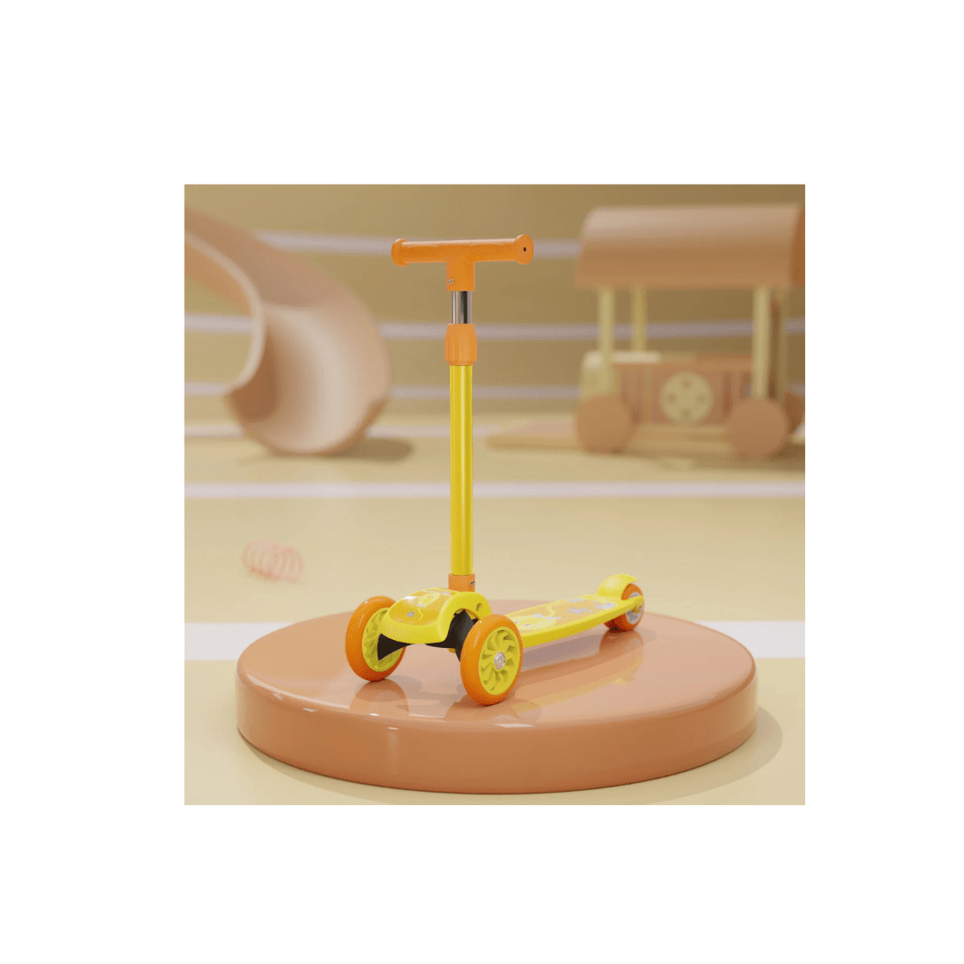 Baybee Toys Baybee Kick Scooter With Led Lights Wheels For Kids