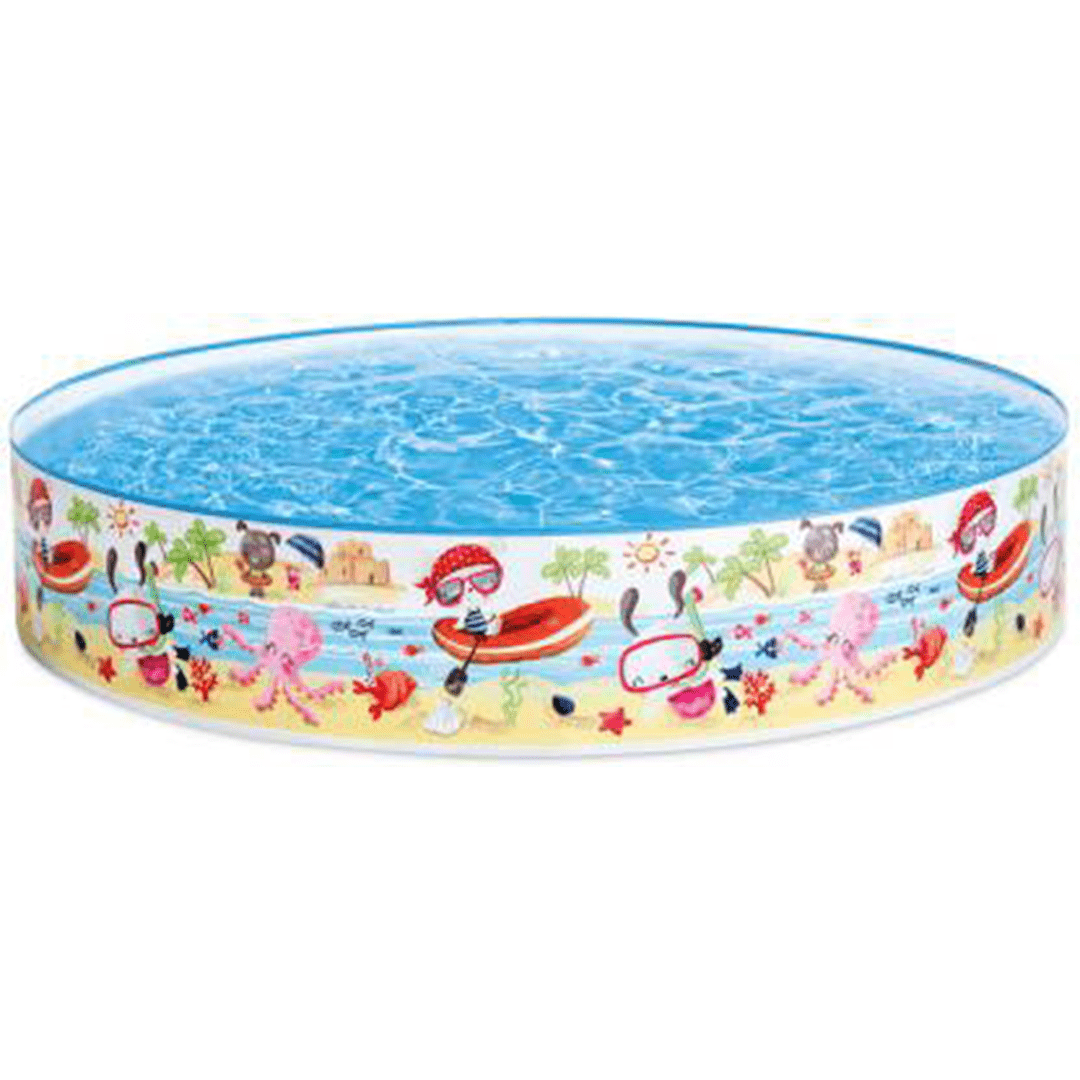 Intex Toys Index Fun at the Beach Kiddie Pool For Kids (3 Years+)
