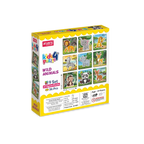 Kids 4 Pcs Wild Animals Jigsaw Puzzle Set – 9 Puzzles, 36 Pieces, Educational Learning Toy for Kids (4 Years+) Animals as Per Availability