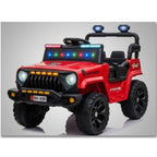 Red Ride-On Jeep