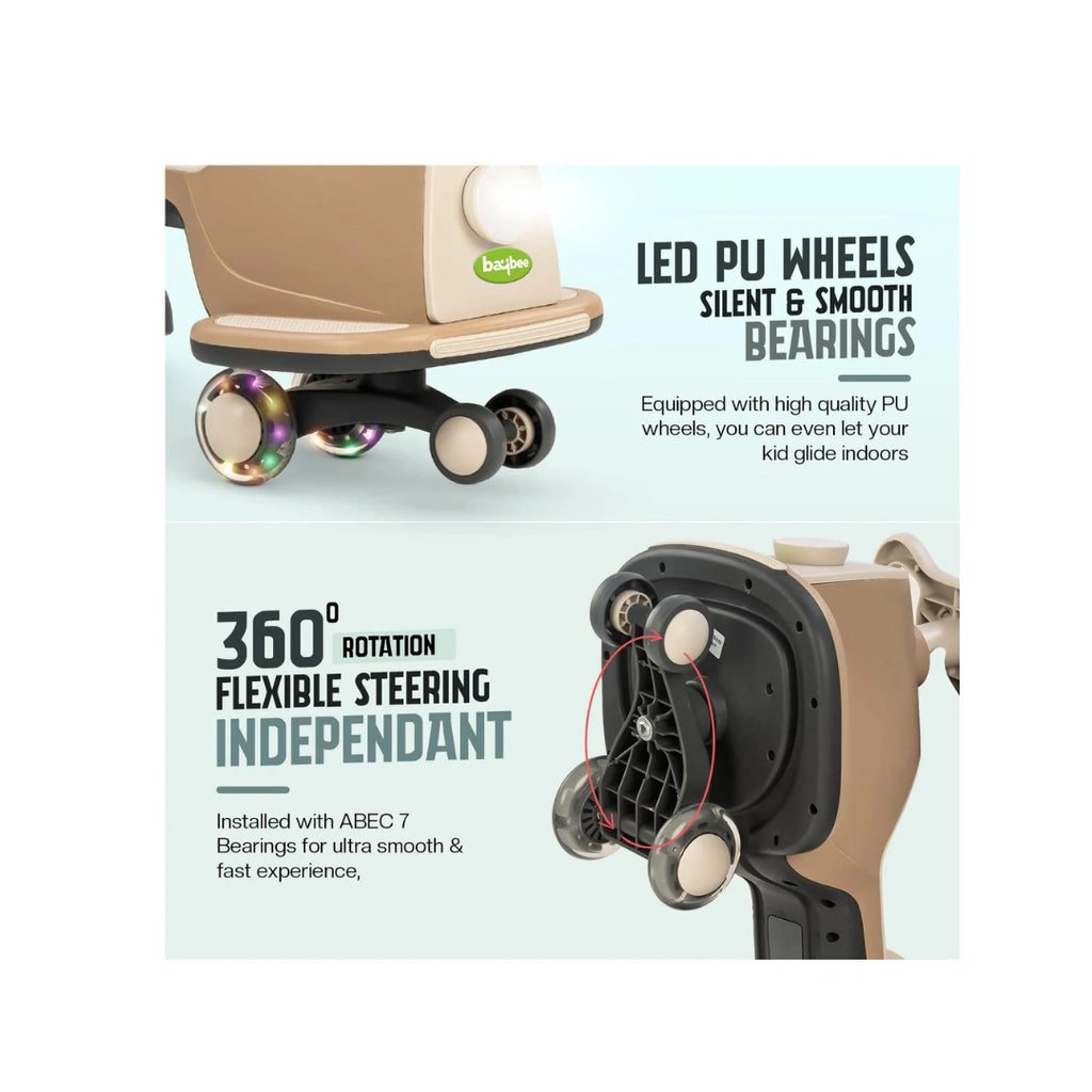 magic swing ride-on car