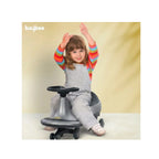 swing ride-on car with LED wheels