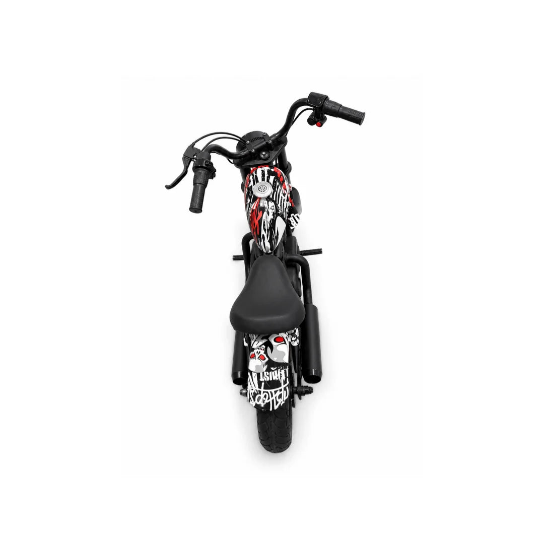 Kids Mini Harley Style Ride On Bike Stylish Electric/Manual Kids Cruiser Bike