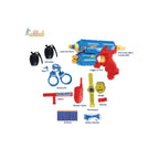 Police toy blaster role play set