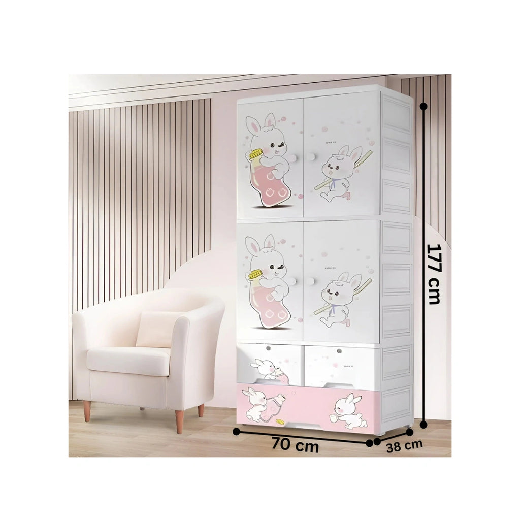Wardrobe with Shelves for Children’s Clothes & Toy