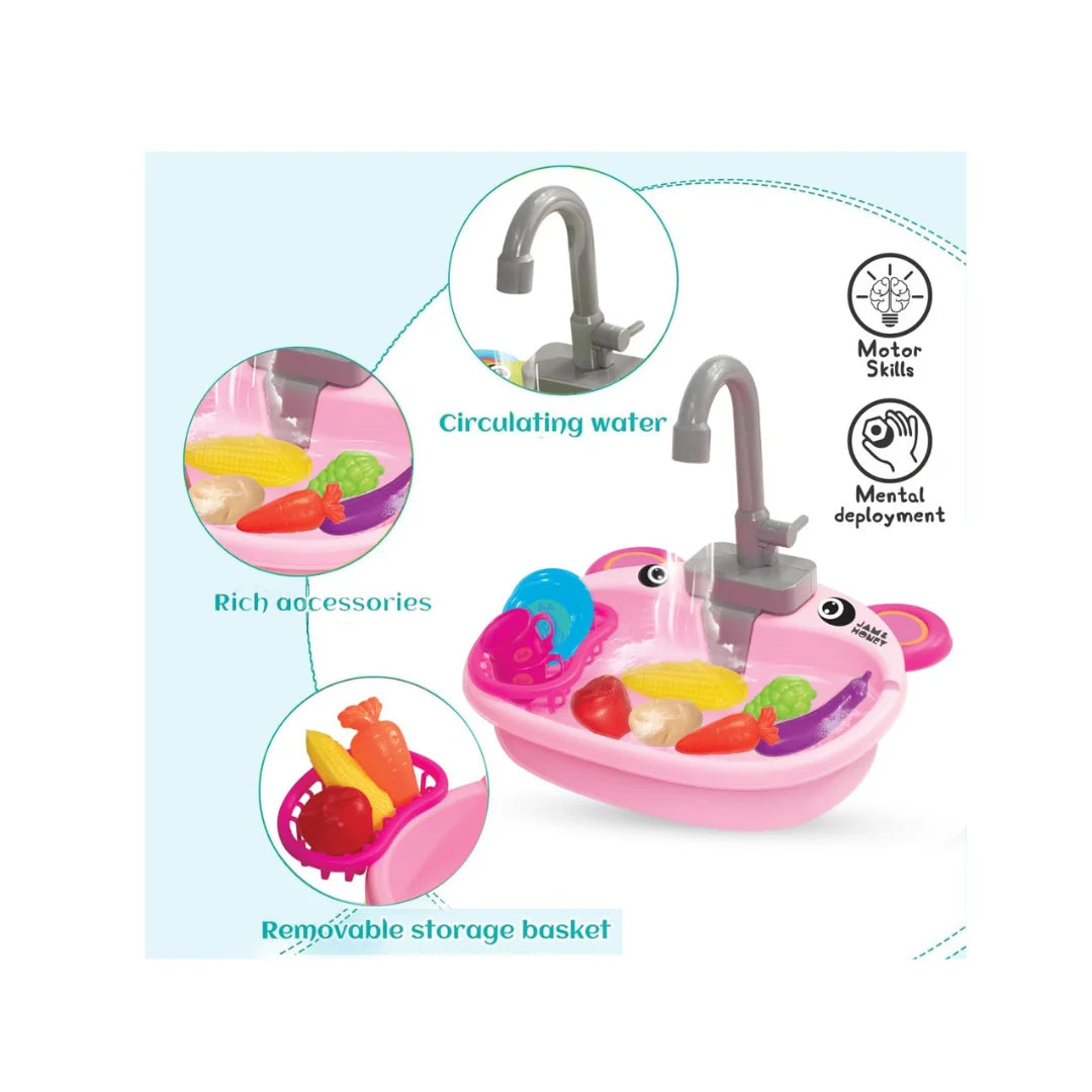 Kids kitchen sink play set 