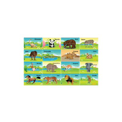 Funskool Toys Funskool Let's Learn Animals Puzzle (3 Years+)
