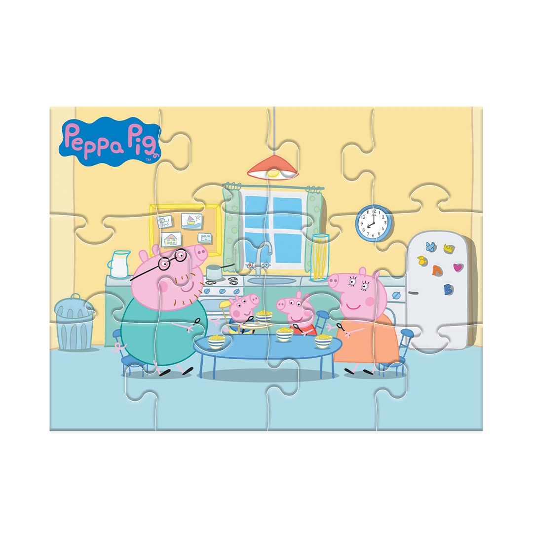 Funskool Toys Funskool Learn Good Habits With Peppa Puzzle (3 Years+)