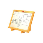 Learn N Write Slate,sturdy wooden stands for easy display,along with a duster and erasable marker,hands-on letter and number recognition,creative writing or drawing for Kids