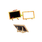 Learn N Write Slate,sturdy wooden stands for easy display,along with a duster and erasable marker,hands-on letter and number recognition,creative writing or drawing for Kids
