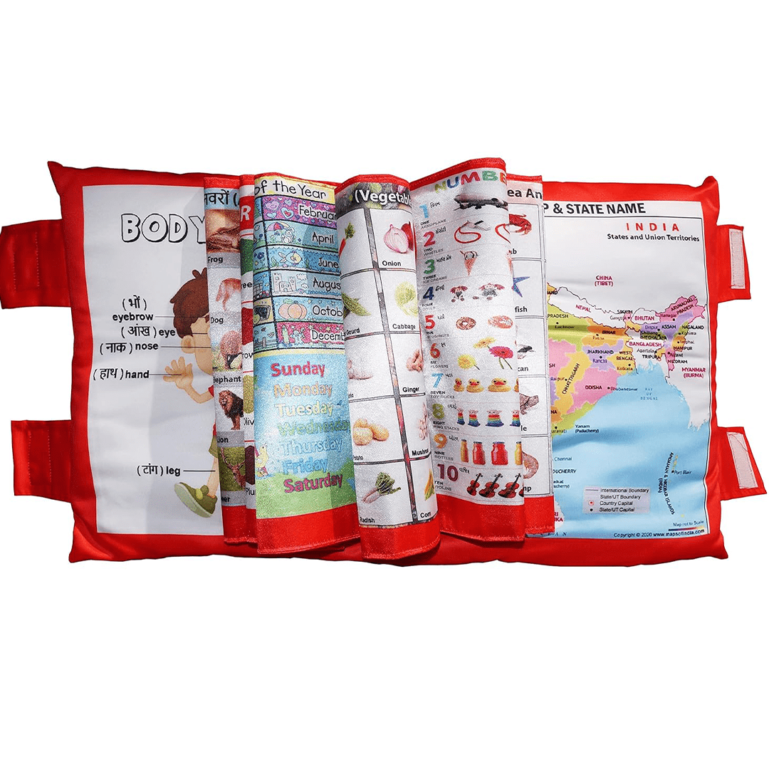 Baan Toys Toys Baan Toys Learning Cushion Book (2 Years+)