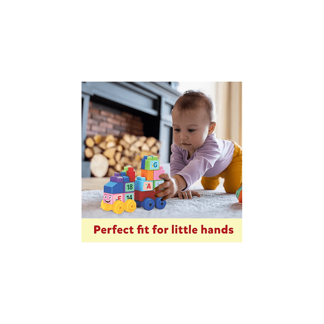 Little Berry Toys Little Berry Alphabet & Number Learning Train Blocks for Kids (2-7 Years)