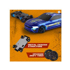 Lightning Series 1:43 RC drift car with LED lights and 2.4GHz remote control