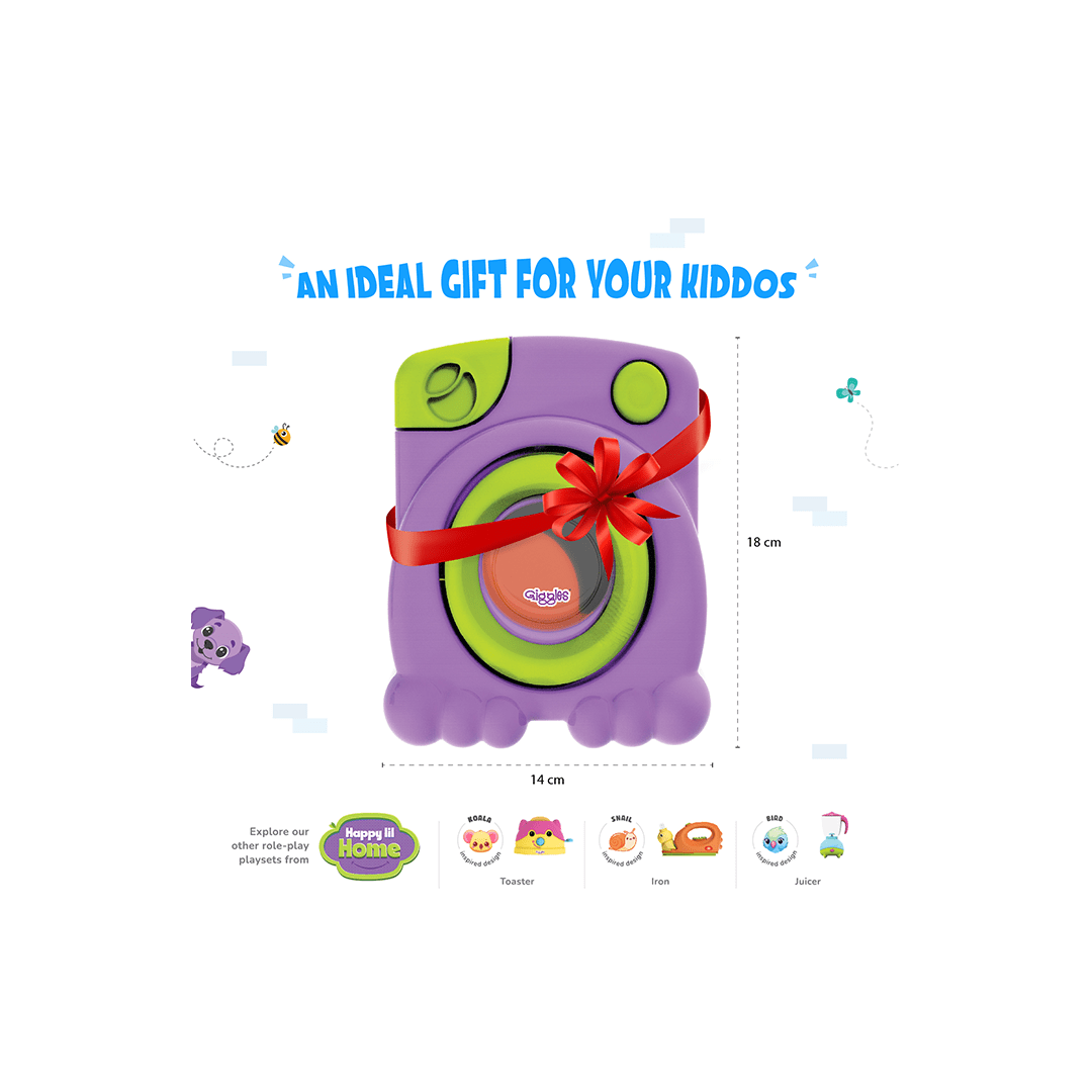 Funskool Toys Funskool Giggles Playset Happy Lil Home-Washing Machine (3 Years+)