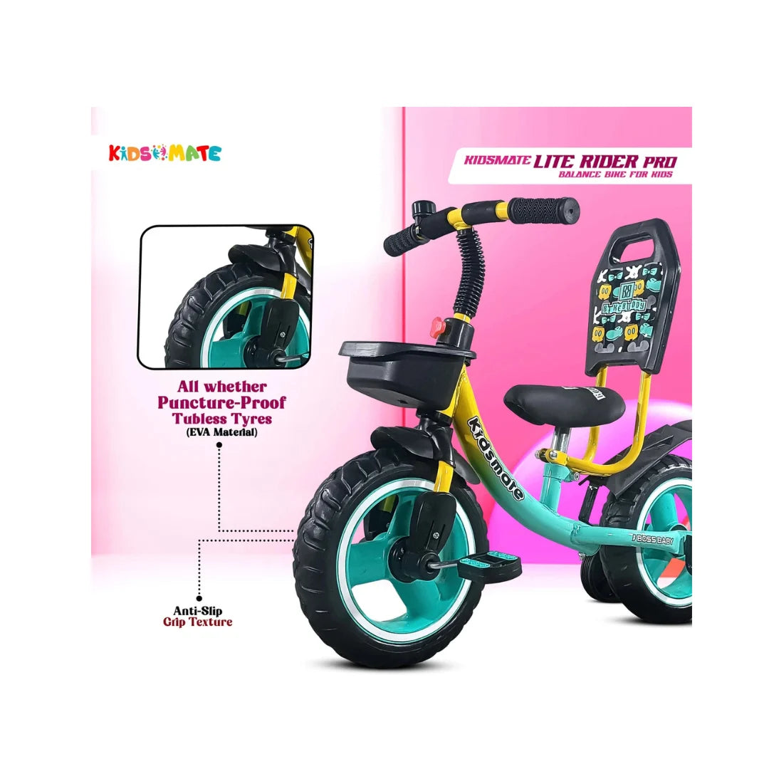 Kids balance bike with adjustable seat