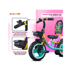 Kids balance bike with adjustable seat