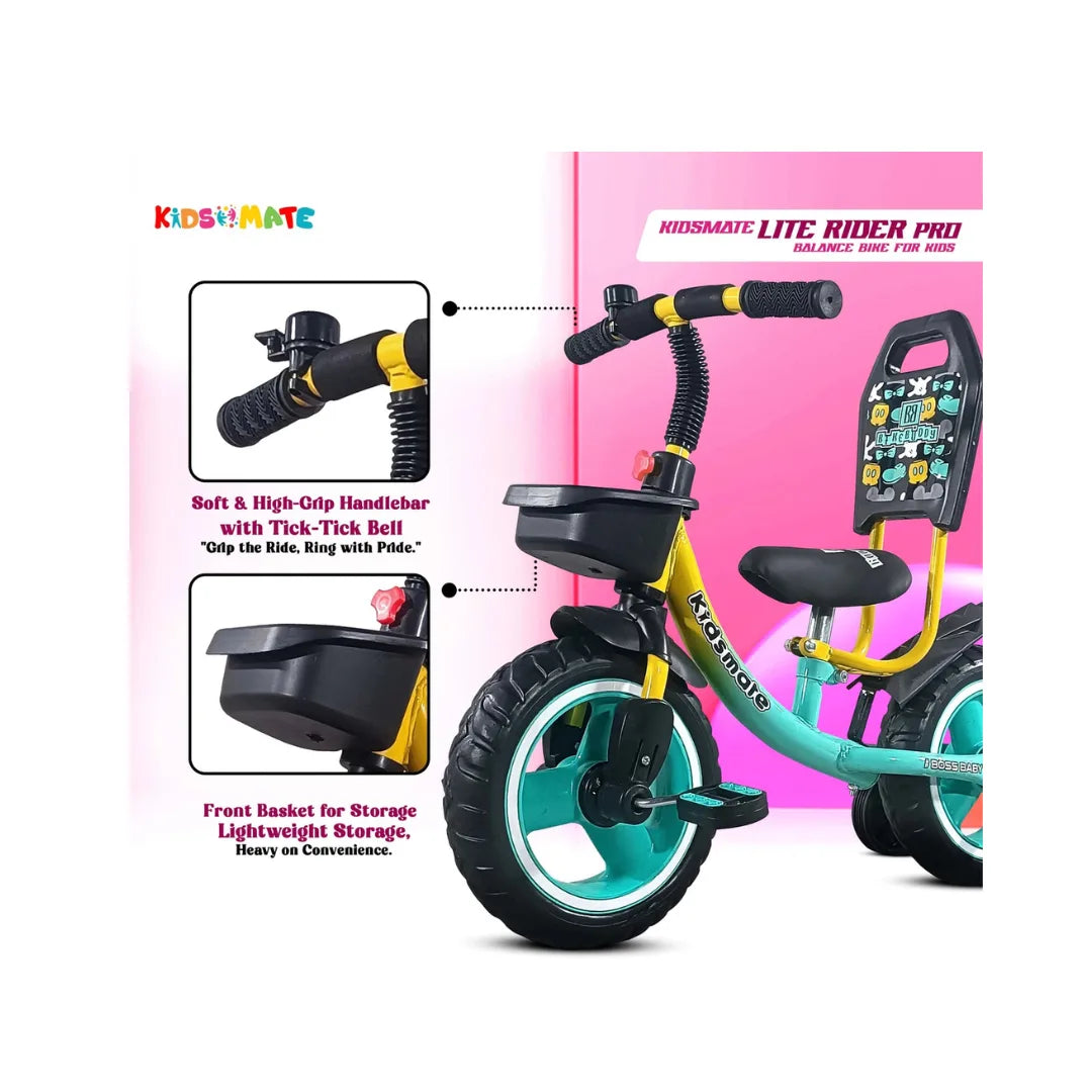 Kids balance bike with adjustable seat
